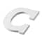 6 Pack: 9" White MDF Whimsy Letter by Make Market®